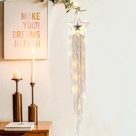 Other - 🌻NEW🌻Bohemian Star Macrame Wall Hanging Art